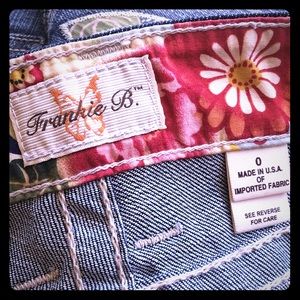 New with tags. Frankie B Geisha Jeans. Size 0.